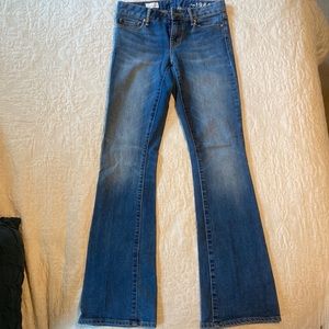 Gap perfect boot cut jeans